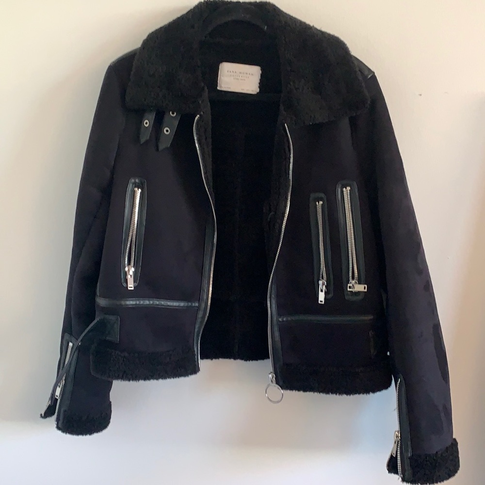 Zara Shearling Jacket